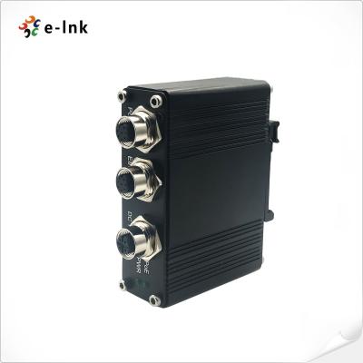 Chine Injecteur durci par connecteurs industriels de l'adaptateur M12 Poe d'injecteur d'EN50155 PoE à vendre