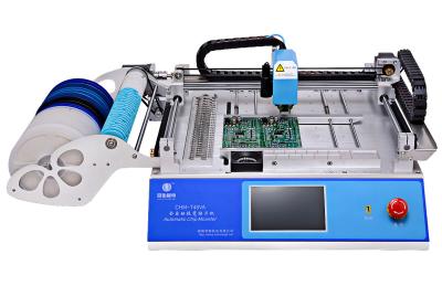 China 29 Desktop picareta automática de SMD das cabeças CHMT48VA dos alimentadores 2/SMT e máquina do lugar + câmera dobro da visão à venda