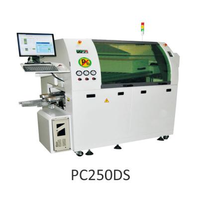 China PC-Steuerung Bleifreie Wellenlöschmaschine PC250DS, PC300DS, PC350DS für die PCB-DIP-Produktionslinie zu verkaufen