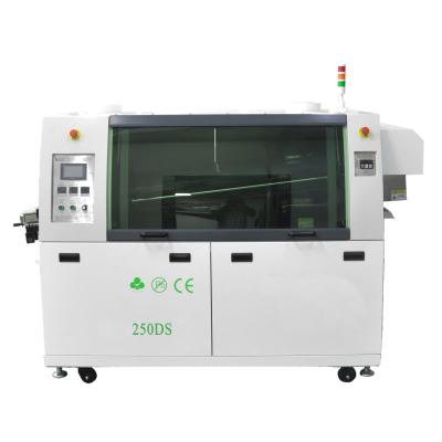 China Kleine bleifreie Wellenlöschmaschine 250DS für PCB-DIP-Produktionslinie zu verkaufen