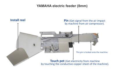 China Touch Pot (Wireless) alimentador elétrico Yamaha para Charmhigh CHM-551 SMD Pick and Place Machine à venda