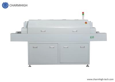 Китай 830 Temp печи 8 Reflow вертикали SMT разделяет на зоны машину горячего воздуха 1400*300mm паяя продается