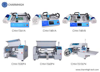 China Arten der hohen Genauigkeit 6 Tischplatten-SMT-Auswahl und Platz-Maschine Charmhigh PWB-Fließband zu verkaufen