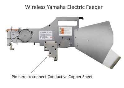 China Alimentador eléctrico inalámbrico 8m m de Yamaha 12m m 16m m para la selección y la máquina del lugar, máquina de DIY SMT de Charmhigh SMT en venta