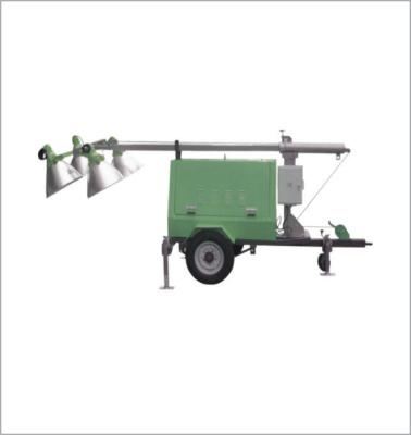 China Automatic / Manul Trailer Mounted Light Towers For Electricity / Aerospace Industry for sale