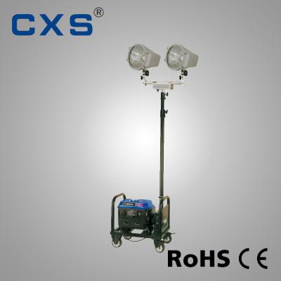 China Portable Fluctuation Telescopic Light Tower Manual Operation For Outdoor for sale