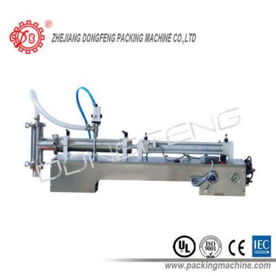 China 316L Stainless Steel Liquid Filling Machine SLF Semi - Automatic Single Nozzle for sale