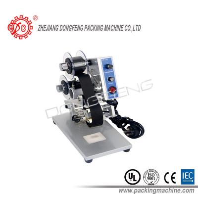 China 35 M Colorful Ribbon Modern Manual Coding Machine With Two Lines 24 Types for sale