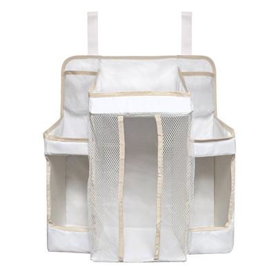 China Inner Container Wholesale Baby Diaper Nursery Organizer Hanging Caddy Bag For Changing Table for sale