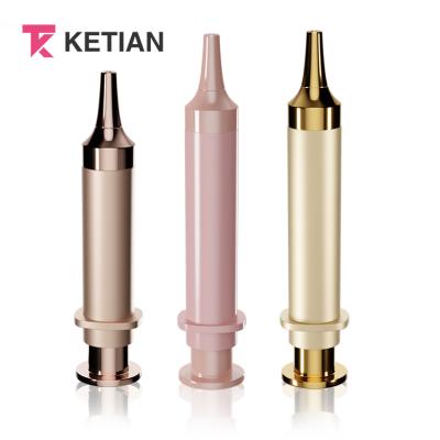 China 10ml Cosmetic Airless Plastic Syringe Cosmetic Packaging Cosmetic Syringe For Eye Cream for sale