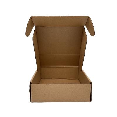 China Recycled Materials Factory Custom Open Kraft Cardboard Plain Gift Paper Box And Paper Tube A Set Recyclable Packaging for sale