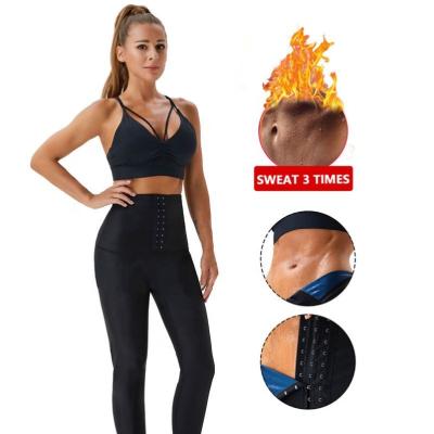 China 2022 New Sustainable High Waisted Butt Lifter Fat Burning Pants Shorts Belly And Thigh Shaper for sale