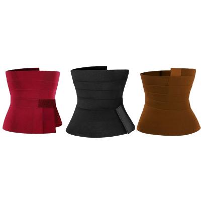 China Wholesale Breathable Waist Trainer Slimming Shaper Bandage Cincher Belly Wrap for sale