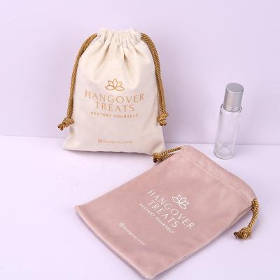 China Hot Sale Drawstring Cloth Velvet Wedding Party Favor Gift Bag Velveteen Jewelry Packaging Pouch for sale