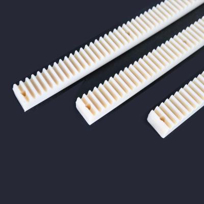 China Non-Deformable Custom CNC Machining Craft Customized Cheap Acetal Derlin POM Plastic Gear Rack Rail for sale