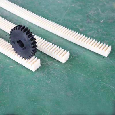 China Non-deformable Plastics MC901 High Impact Nylon Gear Rack For Sliding Door for sale