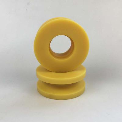 China High Speed ​​Ball Bearings Factory Custom Sizes Cast Yellow Nylon Mini Wheels Slider Pulley for sale