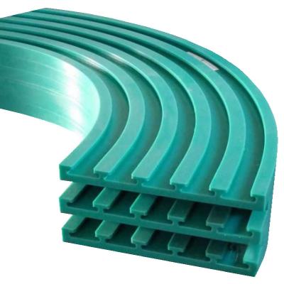 China Wear resistant; High density ; Good Hardness Non - Toxic Slider Machine Tool Guide Curved UHMWPE Linear Guide for sale