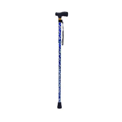 China Zhongshan Factory Wholesale Adjustable Customized Multi Colors Aluminum Walking Stick Lightweight Adjustable Foldable Cane for sale