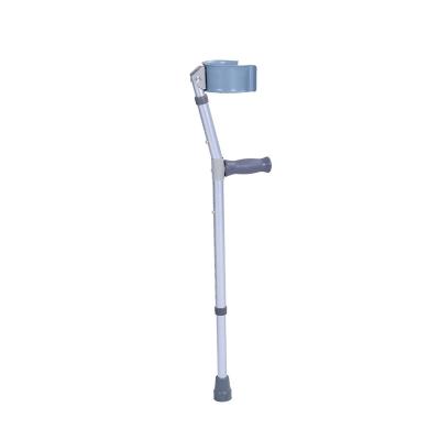 China Cheap Price Adjustable OEM Customized Height Adjustable Lightweight Aluminum Alloy Forearm Elbow Crutch For Disabled for sale