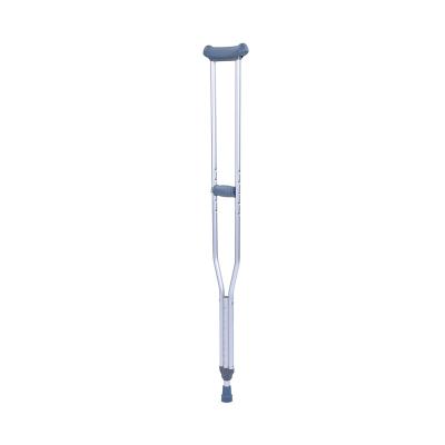 China Jianweilong High Quality Height Adjustable Aluminum Alloy Factory Customized Armpit Crutch For Elderly Injured for sale