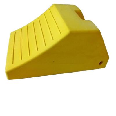 China Heavy Truck Truck Urethane Wheel Stop 250 Ton Wheel Wedge for sale