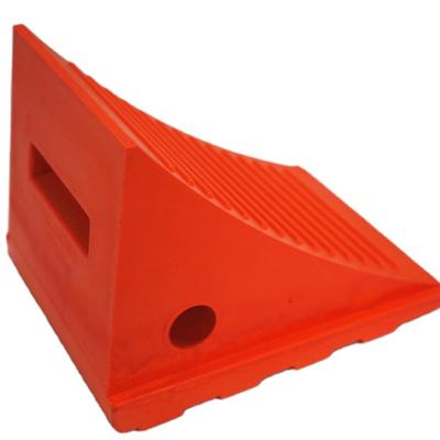 China To prevent slippage of vehicle truck wheel stopper truck wheel chock wheel chock for sale