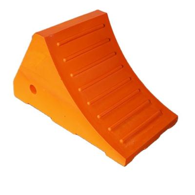 China Car Polyurethane Car Wheel Chock Safety Wheel Chock for sale