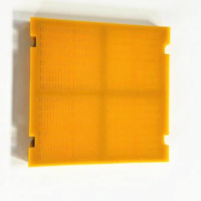 China Liquid Carbon Polyurethane Polyurethane Mining Vibrating Screen Mesh Polyurethane Vibrating Screen Panel for sale