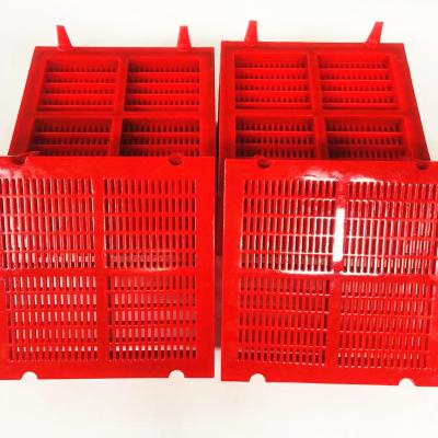 China Ore Vibrating Dewatering PU Sieve Screen PU Vibrating Sieve Screen for sale