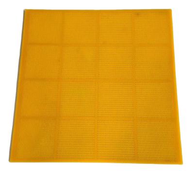 China Durable Pulling PU Polyurethane Screen PU Vibrating Dewatering Screen PU Screen for sale