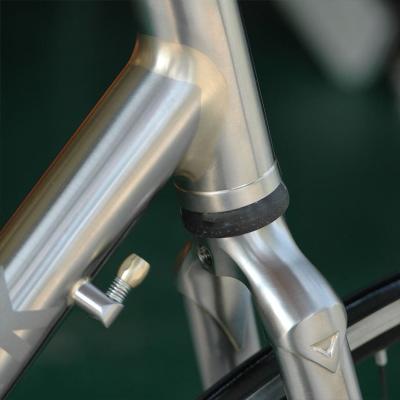 China BMX OEM Customized Titanium CNC Suspension Forks Titanium Bicycle Parts for sale