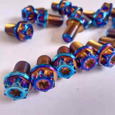 China Packing of titanium bolts china bolt and titanium nut screw m8 titanium bolt for sale