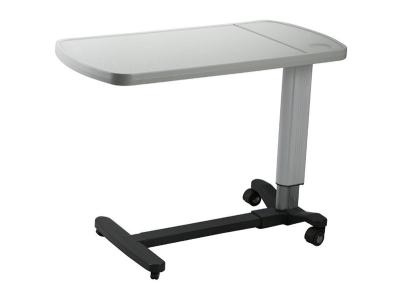 China Adjustable Medical Overbed Table High Strength ABS / Aluminum Alloy Material for sale