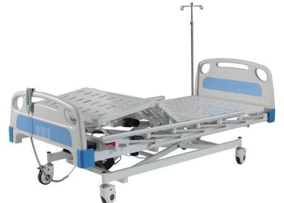 China Metal ABS Electric Adjustable Hospital Bed Home Care With Hand Controller for sale