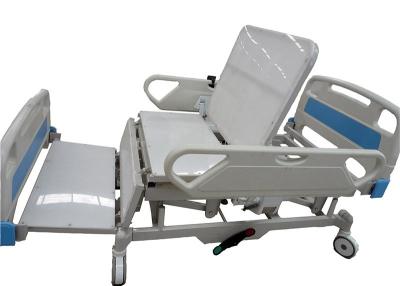 China All Electric Hospital Bed Four Sections PE Bed Board Providing Sitting Position for sale