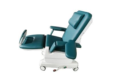 China Comfort Electric Dialysis Recliner Chairs Adjustable Seat Height With Footrest Arm Board for sale