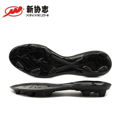 China Soccer Shoes Xinxiezhi Suela Insoles For Flexible Durable Light Weight Tpu Soccer Shoes Outsole Soccer Sports Training Shoes for sale