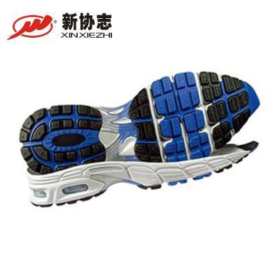 China Walking/Rising/Running High Quality Xinxiezhi Suela De Goma Para Zapatos Tpu Luft Sohle Shoe Sole Made By EVA And Tpu Air Rubber Sole for sale