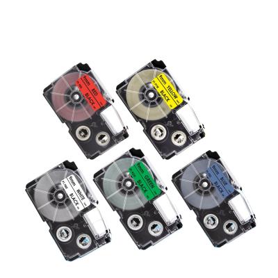 China Bluecom COMPATIBLE Multicolors compatible for Casio XR-18WE XR-18RD XR-18YW label tape for sale