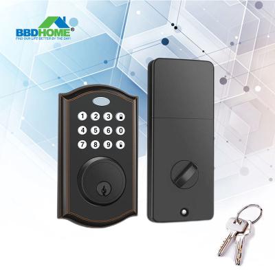 China BBDHOME Deadbolt Smart Classic Economic Door Lock Security Touch Screen Keypad Auto Password ZNW2110-2 for sale