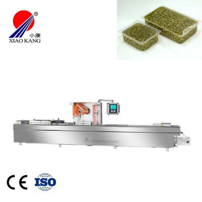 China Products Water Cup Seal Thermoforming Filling Packaging Machine With Stretch Film For Food for sale