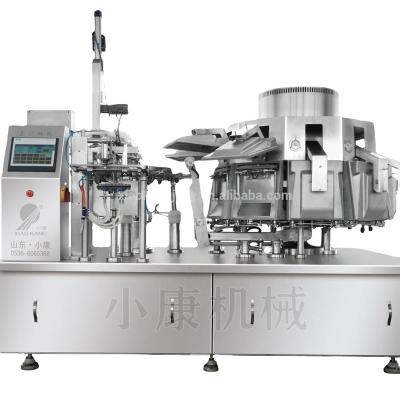 中国 2020 New State Labor Saving Rotary Multifunction Rotary Filling And Sealing Machine 販売のため