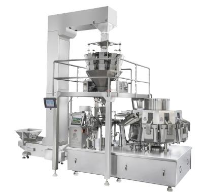 中国 2020 New State Labor Saving Rotary Multifunction Rotary Filling And Sealing Machine 販売のため