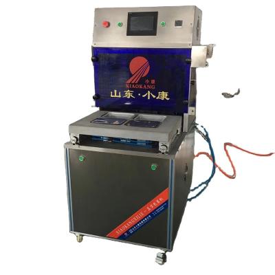 China Food CE Certificate Square Fast Food Box Sealing Machine Food Tray Sealing Machine for sale