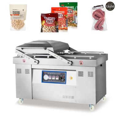 China APPAREL XIAOKANG DZ600 or 700 German Pump Double Chamber Vacuum Packing Machine For Poly Bag 220V/380V Electric Supplied 2 Years NC; NHS for sale