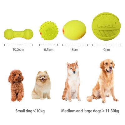 China Laroo Dog Chew Hard Toothbrush Durable Rubber Stocked Interactive Toys For Medium Large Puppies Dogs for sale