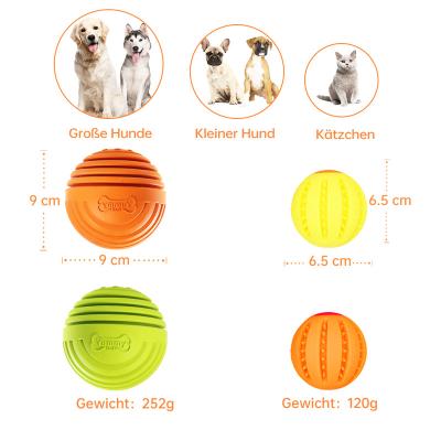 China Laroo Interactive Food Stored Hiding Ball for Medium Large Interactive Dogs Play for sale