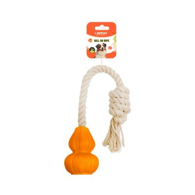 China Stocked Chewing Rubber Indestructible Toy For Dog Stick Cotton Rope Interactive Dog Toys Pet Accessories for sale