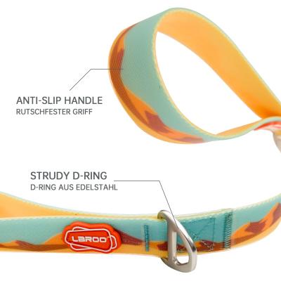 China Durable Pet Stocked Laroo Waterproof Easy-cleaning PVC Collars&Leashes For Small Medium Large Size Pet for sale